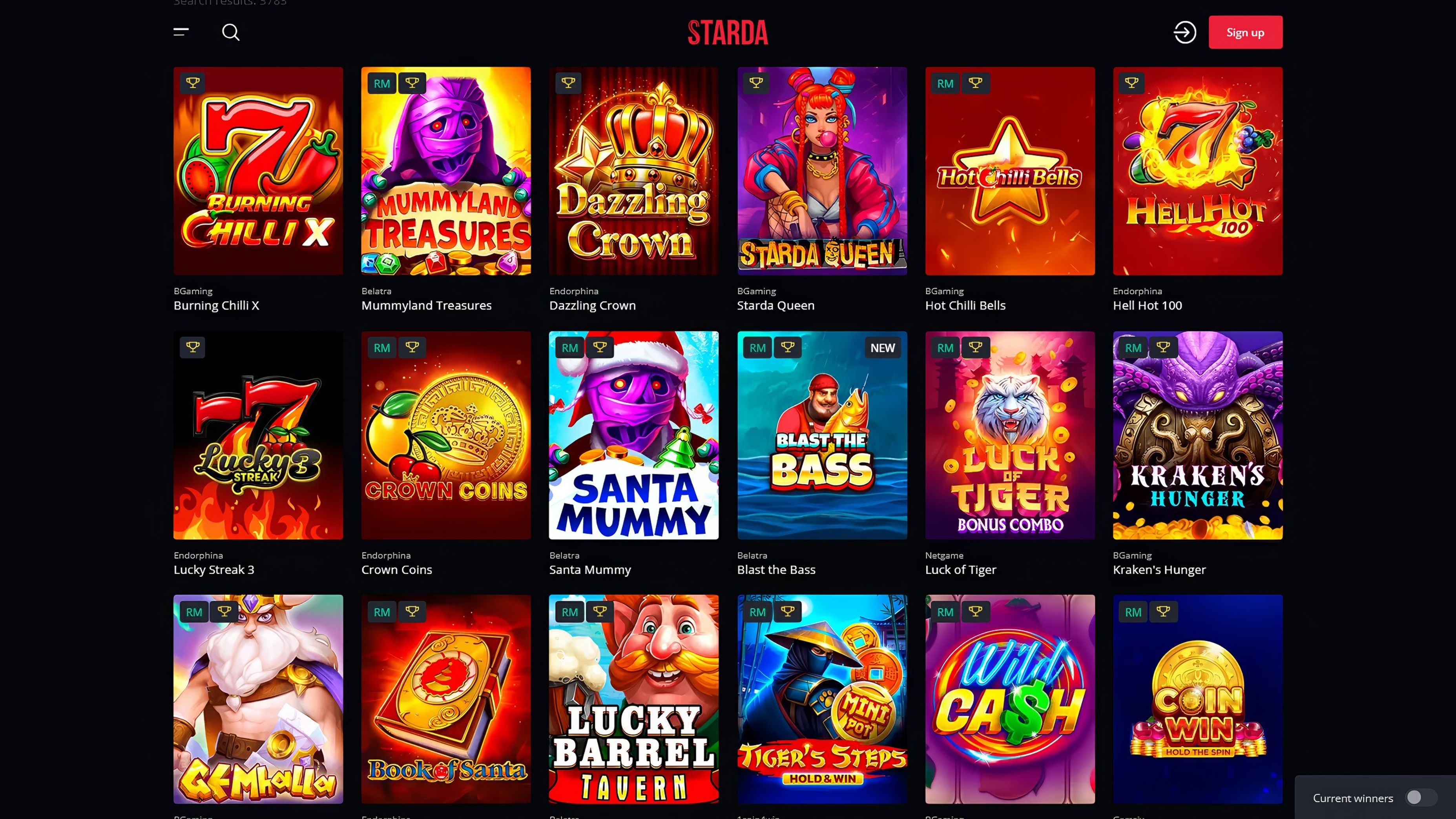 Starda desktop screenshot 2